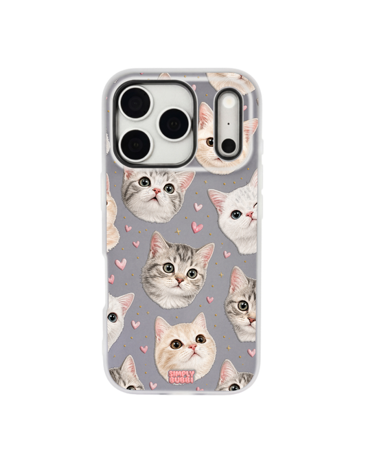 Sweet Kitten Pop iPhone Case – Gray color