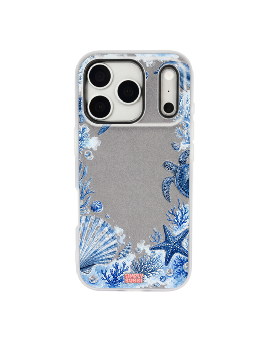 Ocean Frame Pop iPhone Case – Gray color