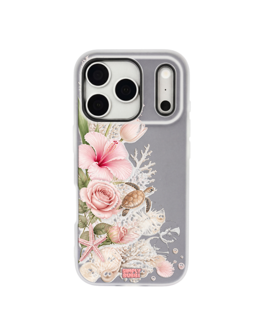 Coastal Blush Pop iPhone Case – Gray color