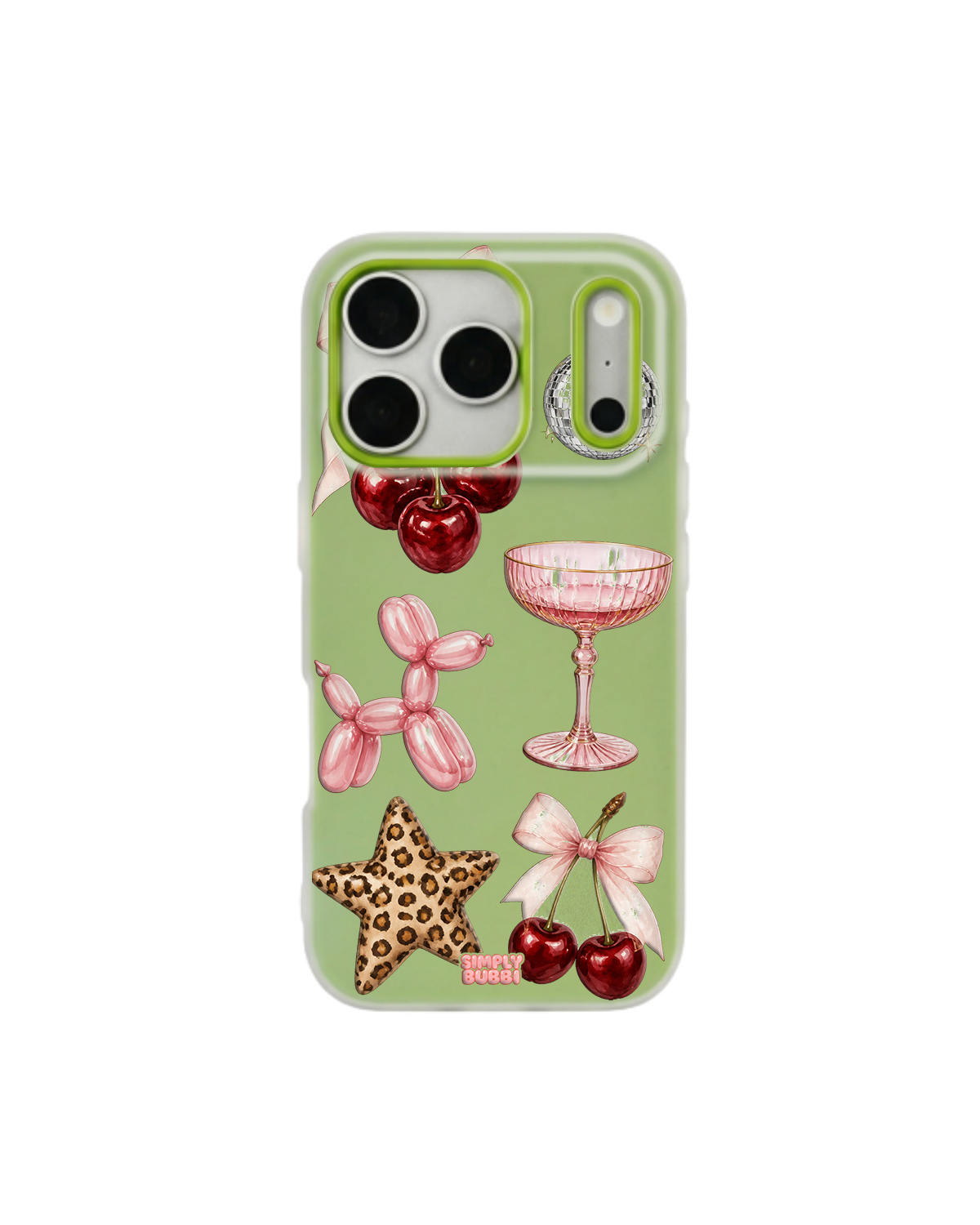 Disco Cherry Pop iPhone Case