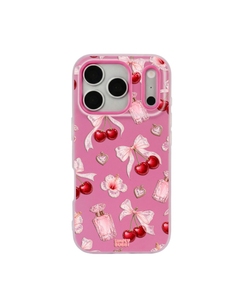 Cherry Perfume Coquette Repeat Pop iPhone Case – Hot Pink