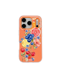 Citrus Berry Garden Pop iPhone Case – Orange