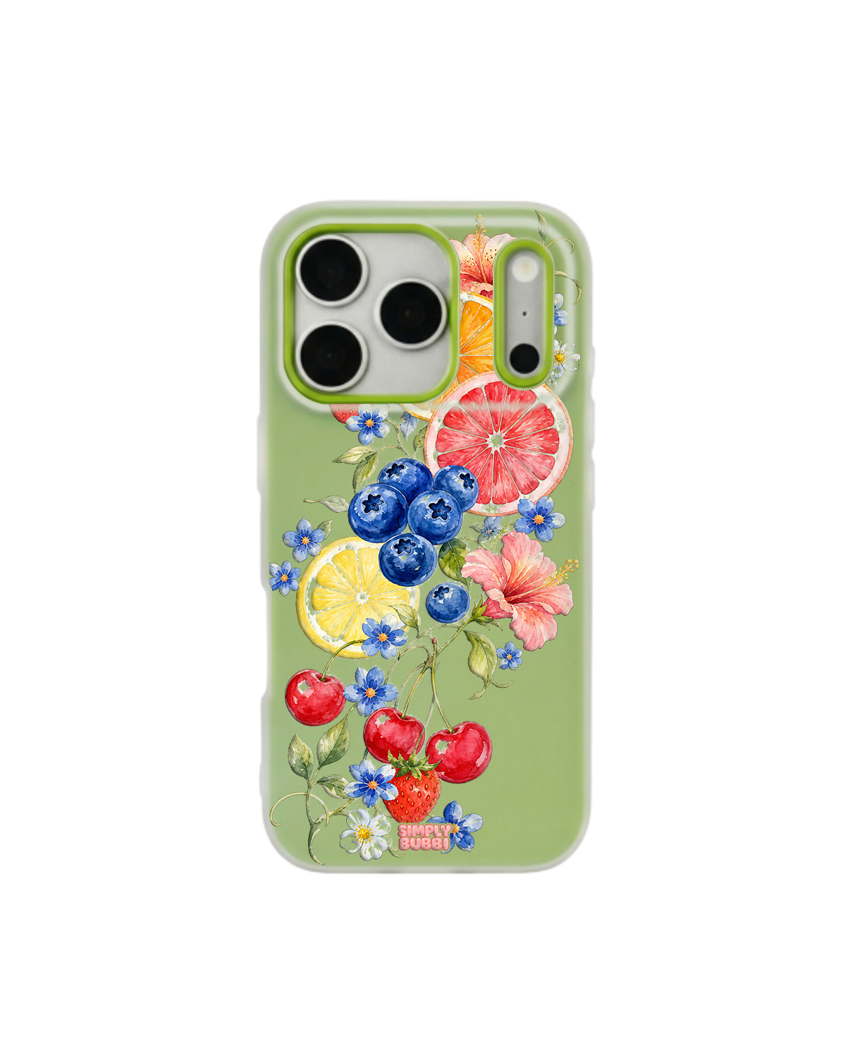 Citrus Berry Garden Pop iPhone Case