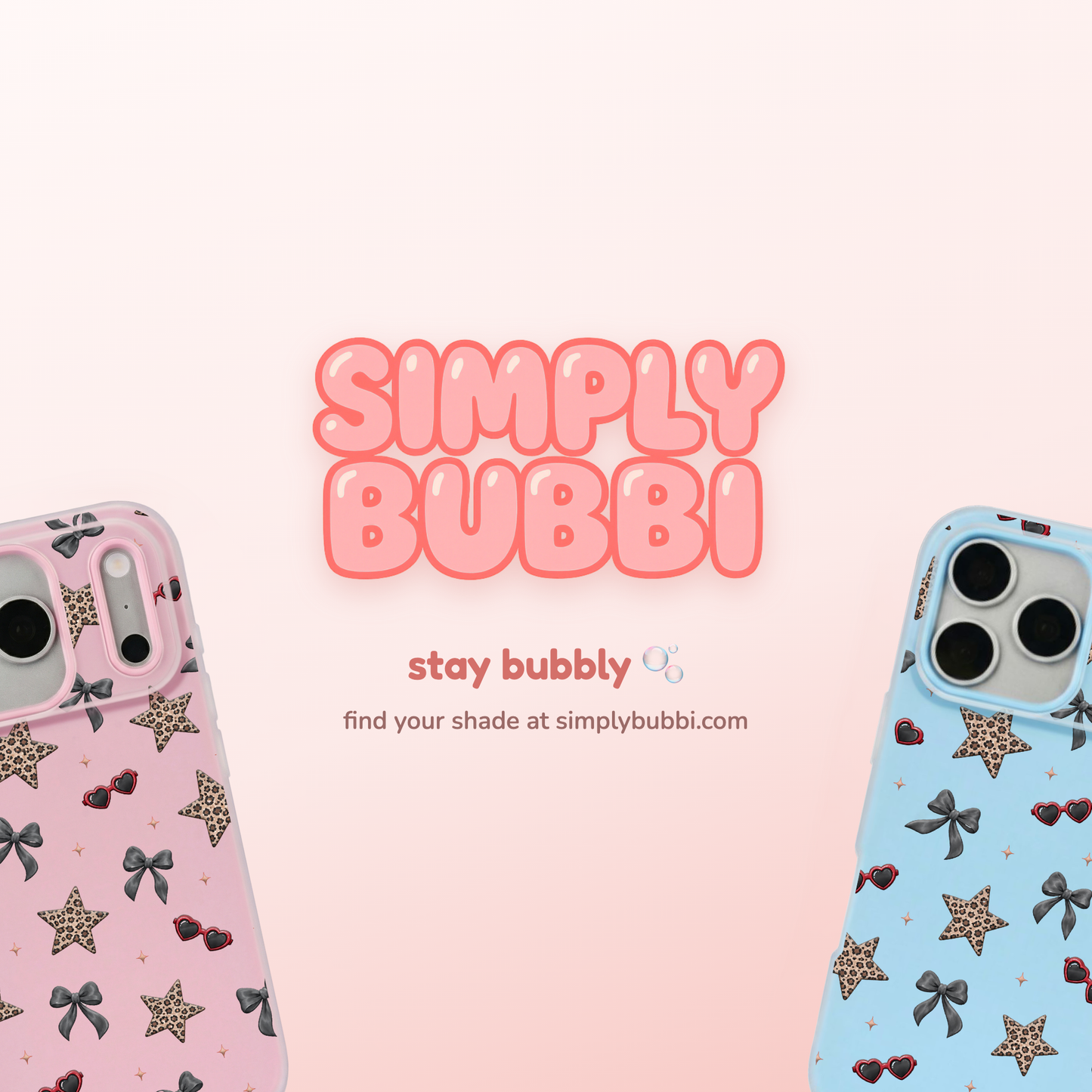 Leopard Star Bow Repeat Pop iPhone Case – product view 6