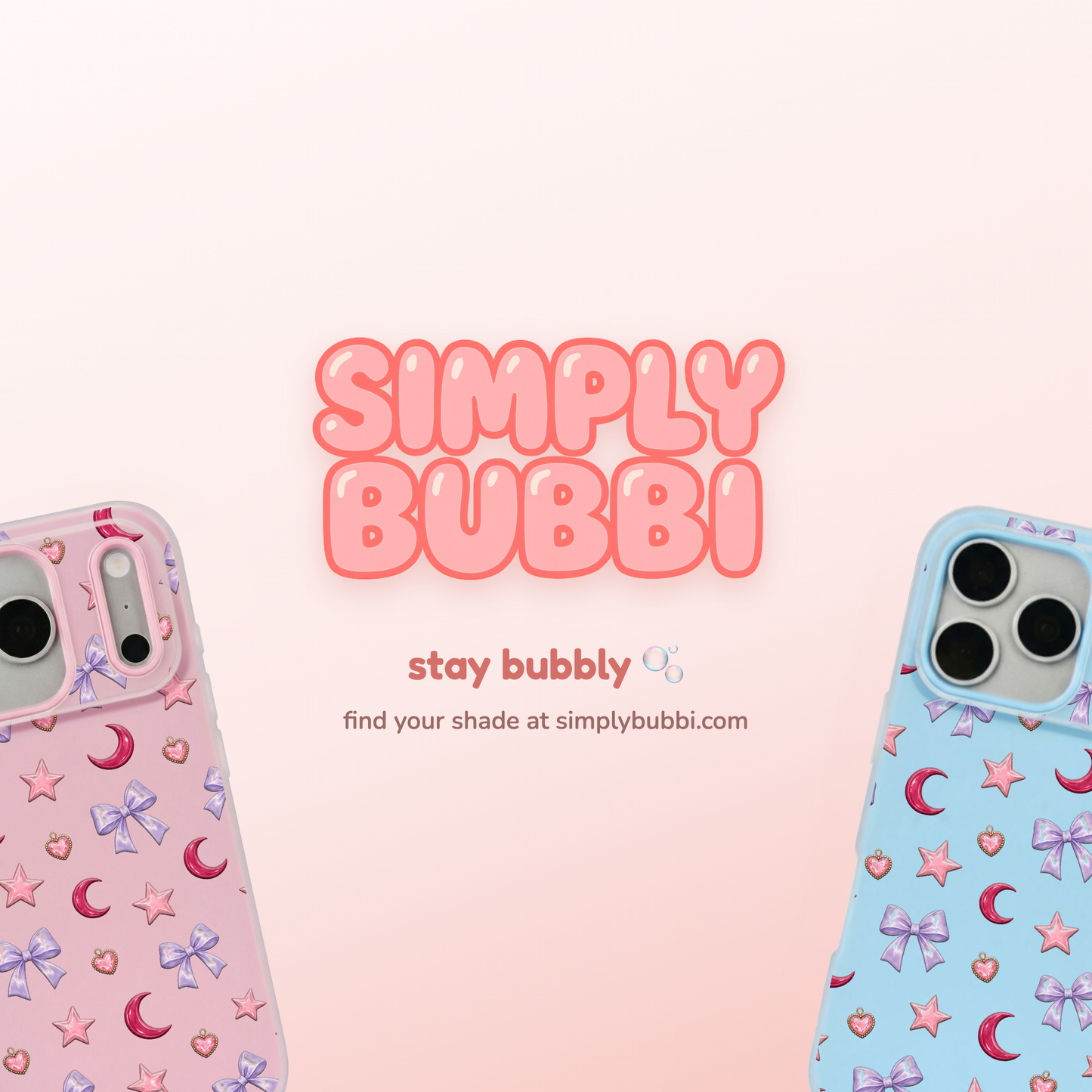Lilac Celestial Bow Repeat Pop iPhone Case – product view 6