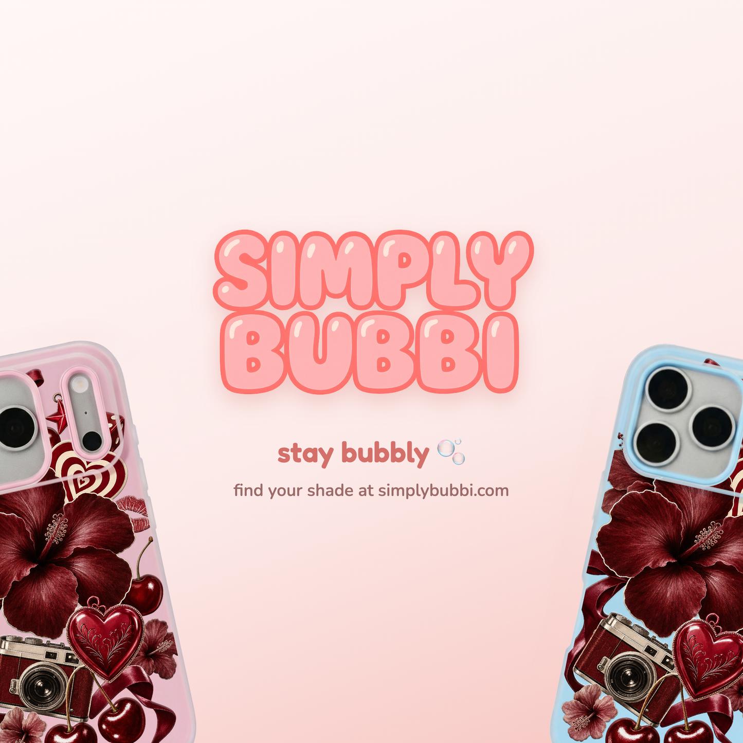 Oxblood Retro Collage Pop iPhone Case – product view 6