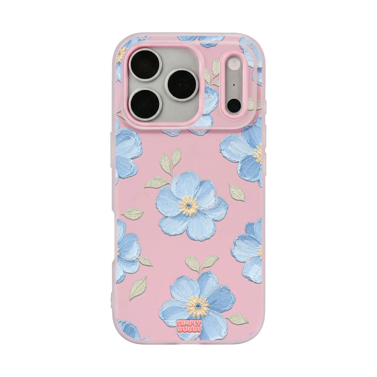 Powder Florals Pop iPhone Case – Blush color