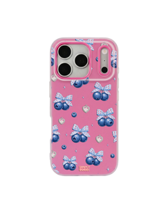 Blueberry Gingham Coquette Pop iPhone Case – Hot Pink