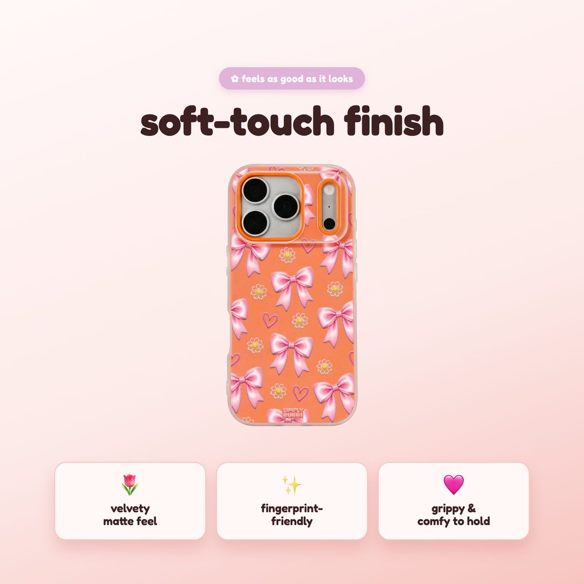 Daisy Bows Pop iPhone Case – product view 5