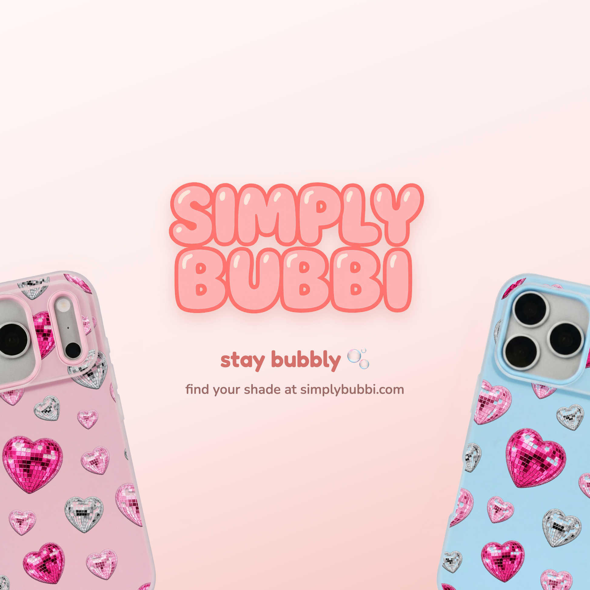 Pink Disco Heart Repeat Pop iPhone Case – product view 6