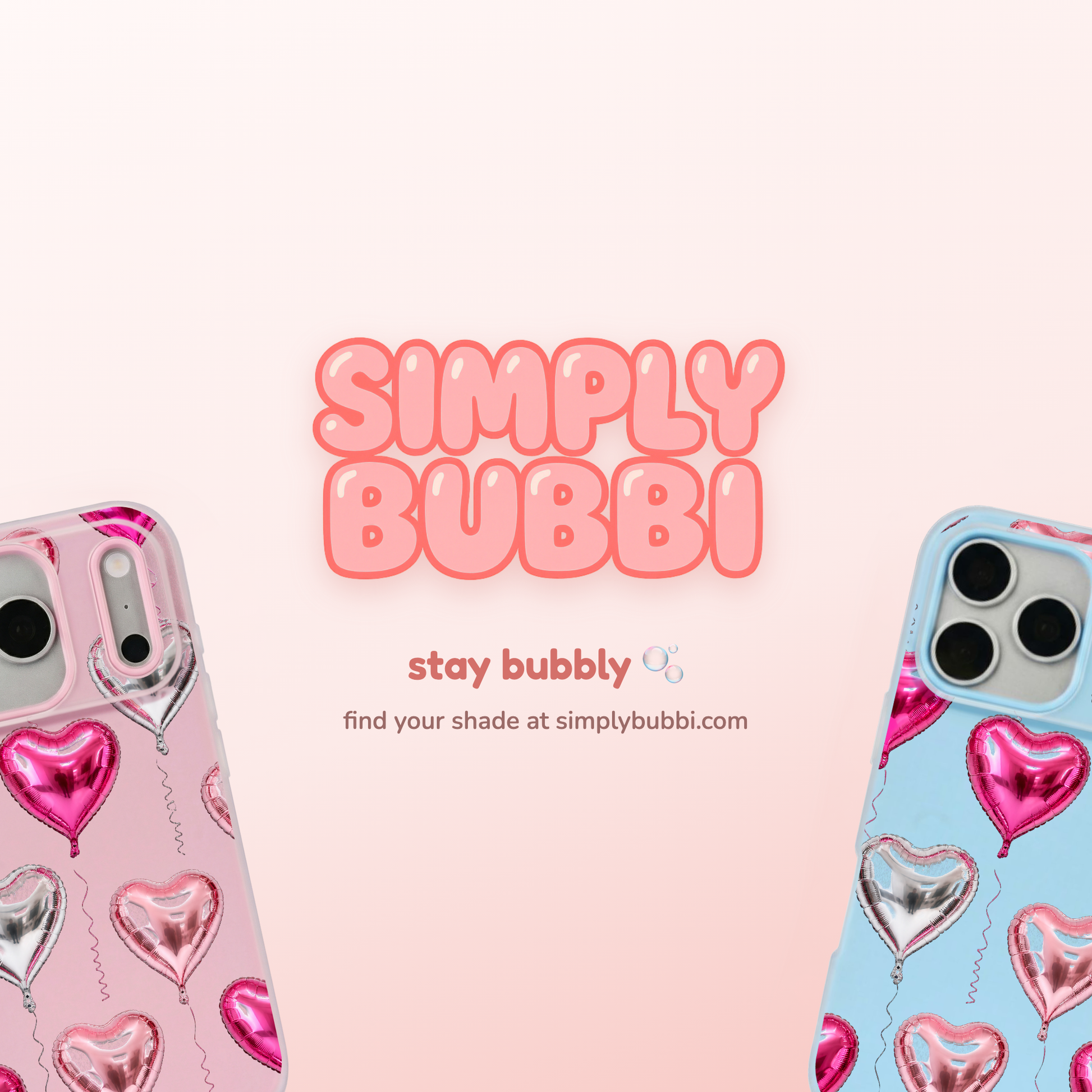 Foil Heart Balloon Repeat Pop iPhone Case – product view 6