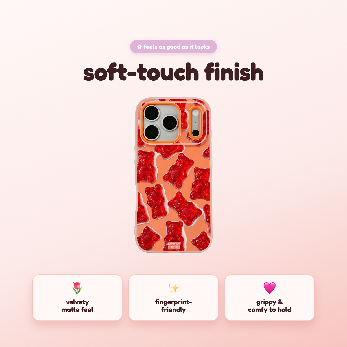 Cherry Gummies Pop iPhone Case – product view 5
