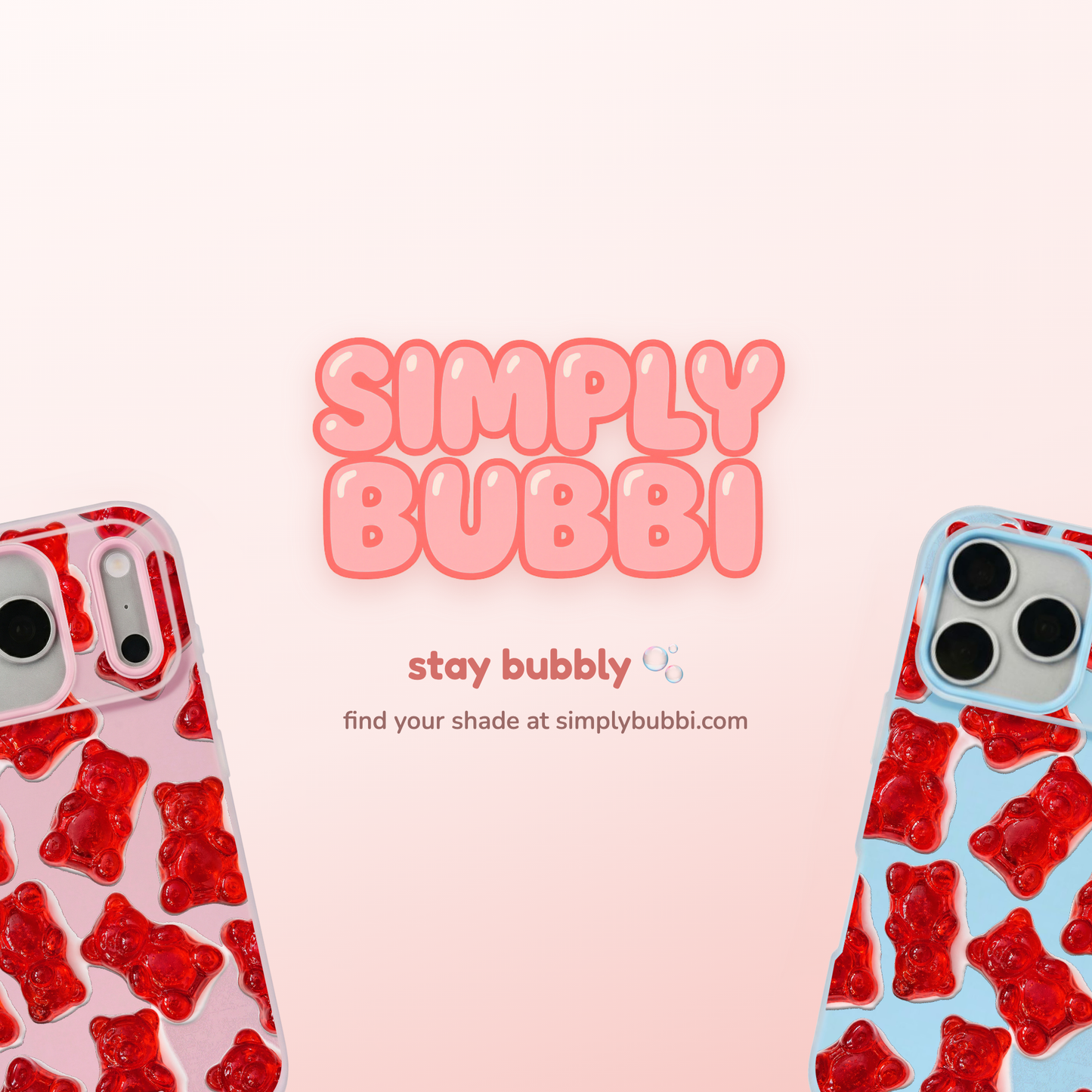 Red Jelly Gummy Bear Repeat Pop iPhone Case – product view 6