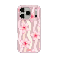 Plumeria Waves Pop iPhone Case – Blush