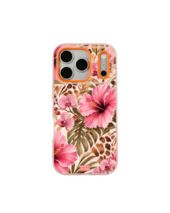 Wild Hibiscus Pop iPhone Case – Orange