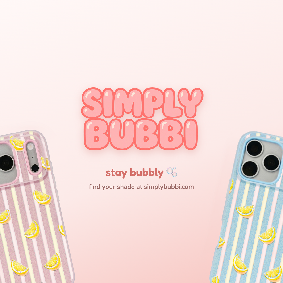 Lemon Stripes Pop iPhone Case – product view 6
