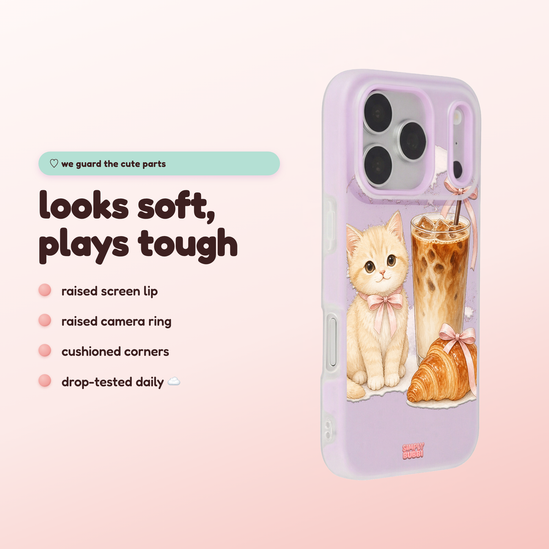 Cafe Kitten Pop iPhone Case