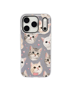 Sweet Kitten Pop iPhone Case – Gray
