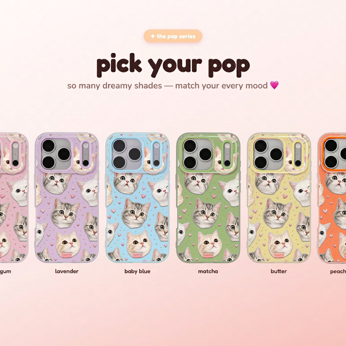 Sweet Kitten Pop iPhone Case – product view 1