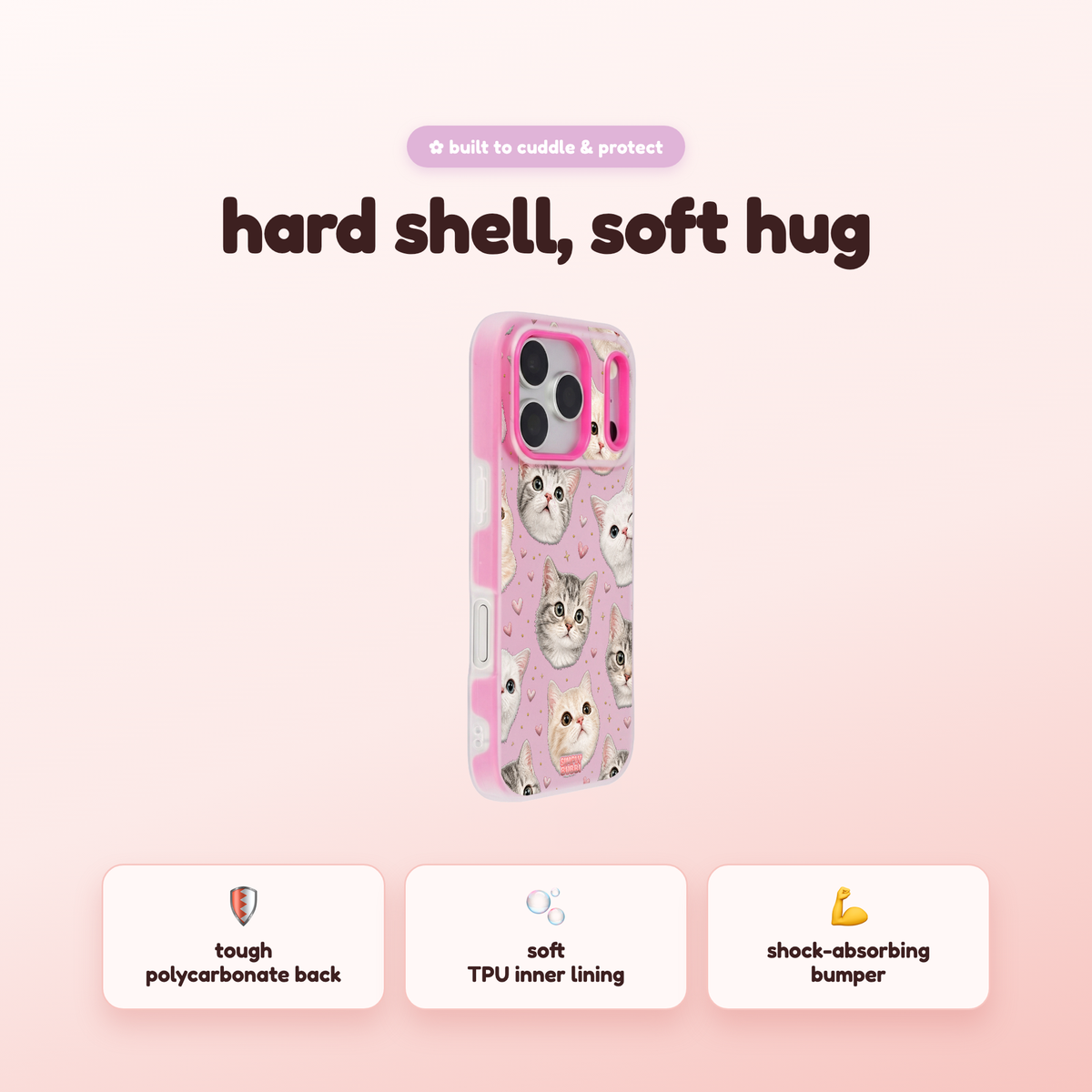 Sweet Kitten Pop iPhone Case