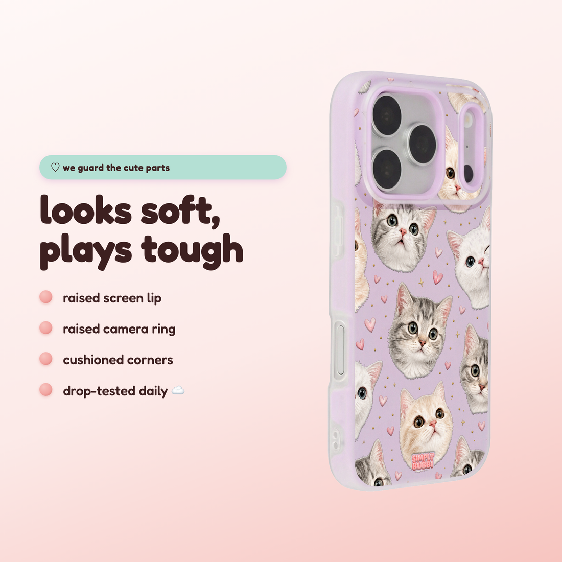Sweet Kitten Pop iPhone Case