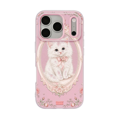Cameo Kitten Pop iPhone Case – Blush