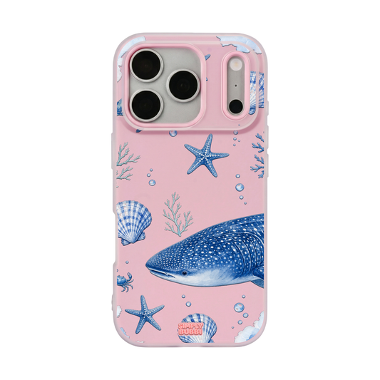 Whale Shark Pop iPhone Case – Blush color