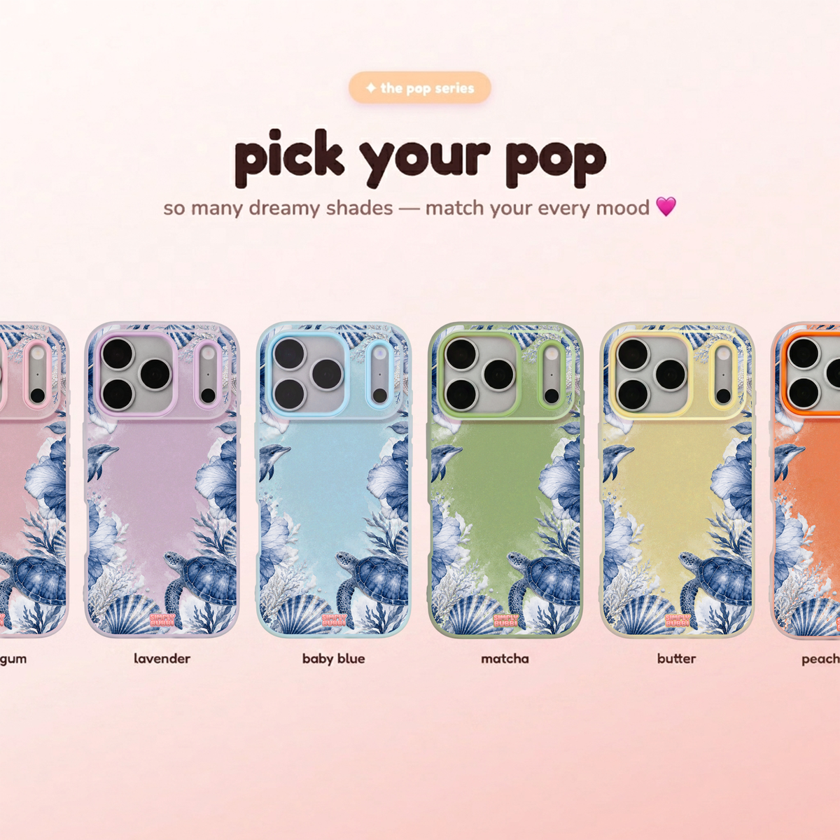 Indigo Coast Pop iPhone Case – product view 1