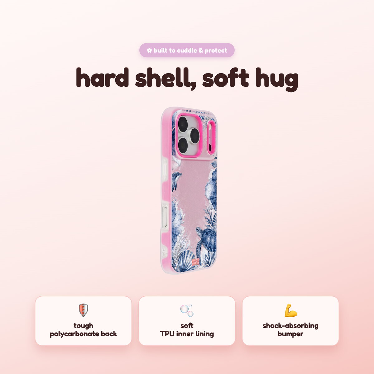 Indigo Coast Pop iPhone Case – product view 2