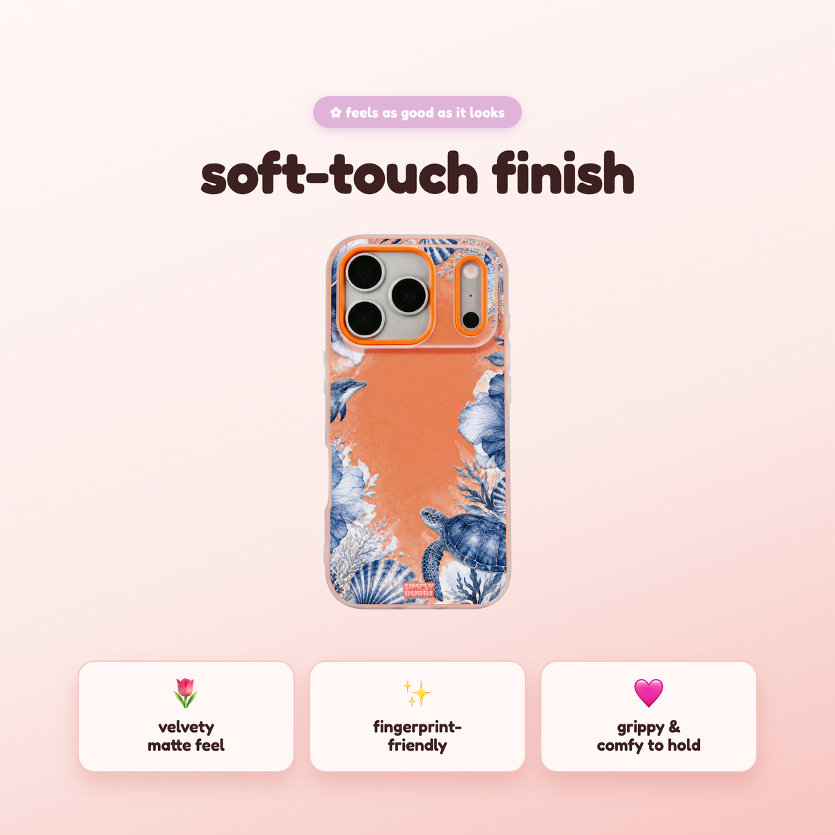 Indigo Coast Pop iPhone Case – product view 5