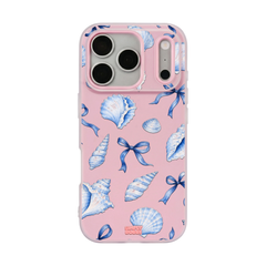 Shell Ribbons Pop iPhone Case – Blush
