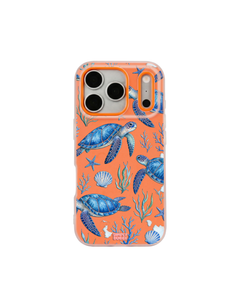 Coral Turtles Pop iPhone Case – Orange