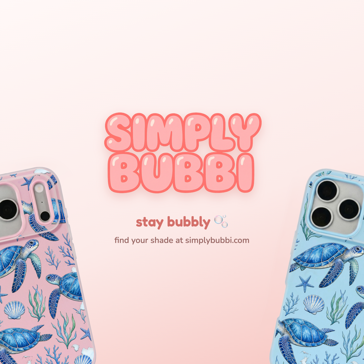 Coral Turtles Pop iPhone Case – product view 6