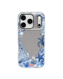 Ocean Frame Pop iPhone Case – Gray