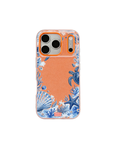 Ocean Frame Pop iPhone Case – Orange