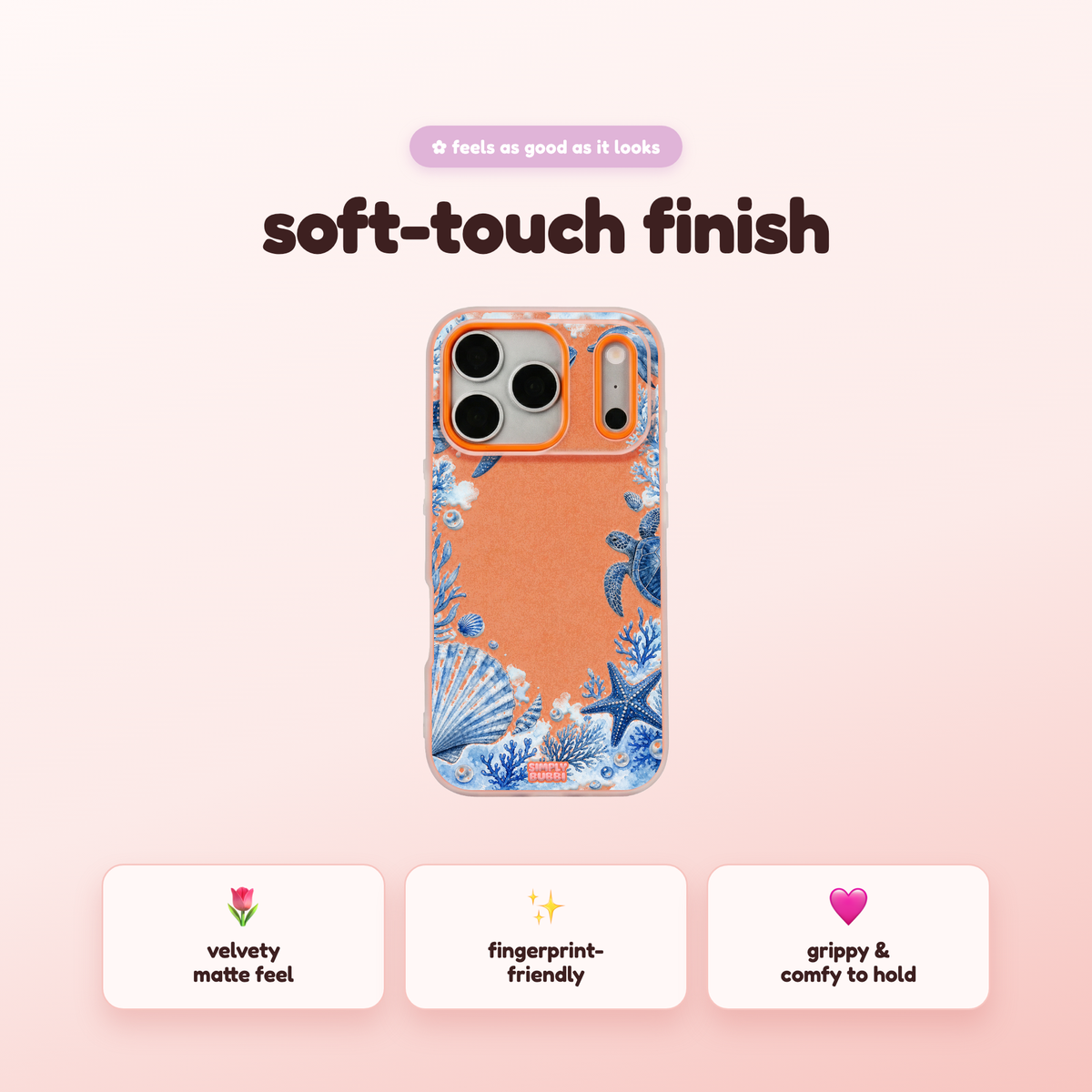 Ocean Frame Pop iPhone Case – product view 5