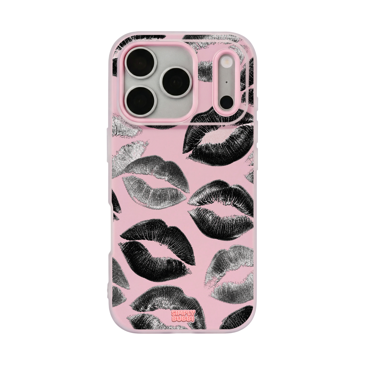 Lipstick Noir Pop iPhone Case – Blush color