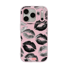 Lipstick Noir Pop iPhone Case – Blush