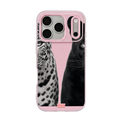 Panther Pair Pop iPhone Case – Blush
