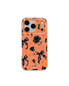 Midnight Rose Pop iPhone Case – Orange