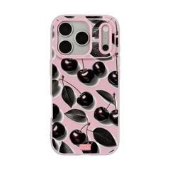 Black Cherries Pop iPhone Case – Blush