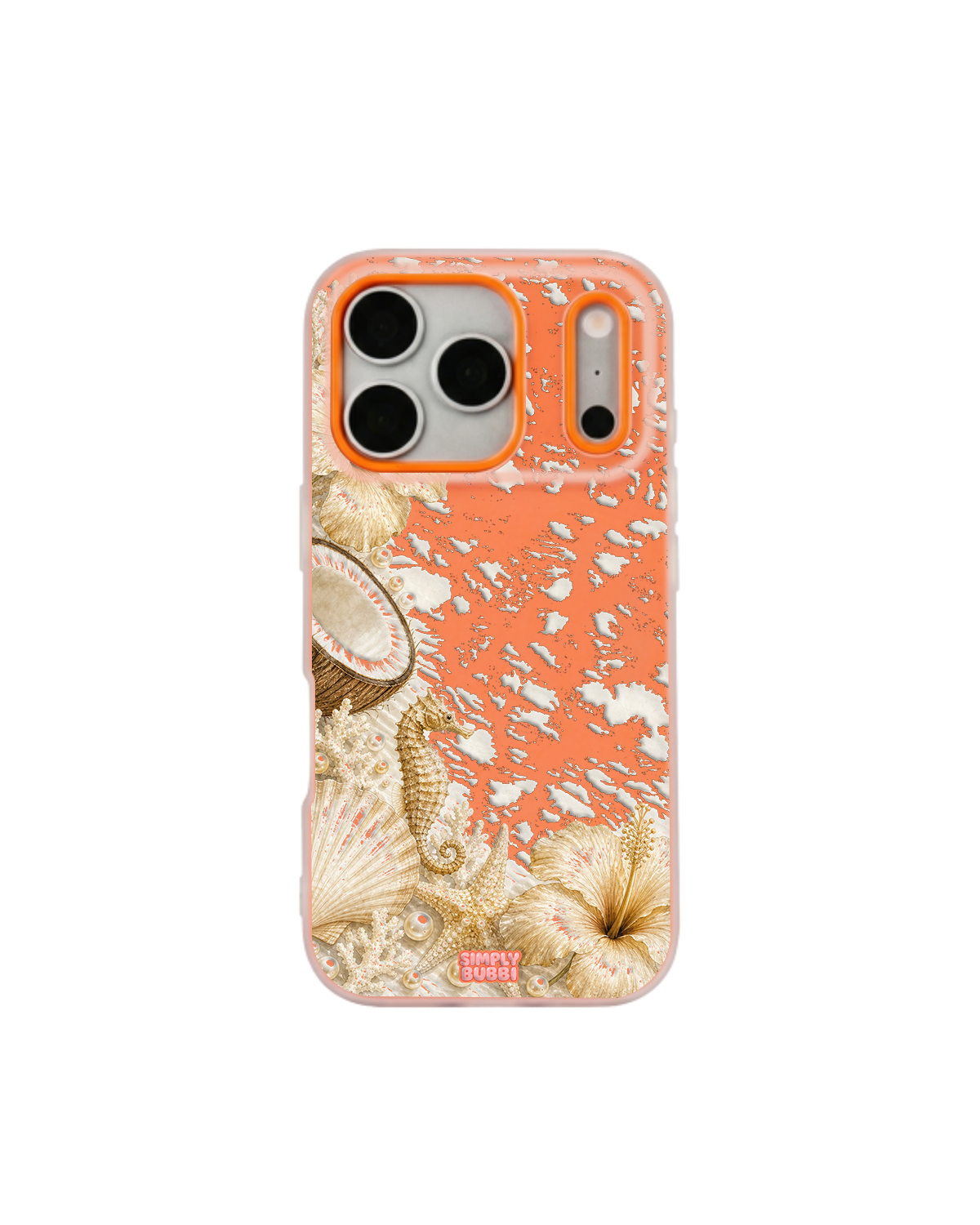 Golden Tide Pop iPhone Case – Orange color