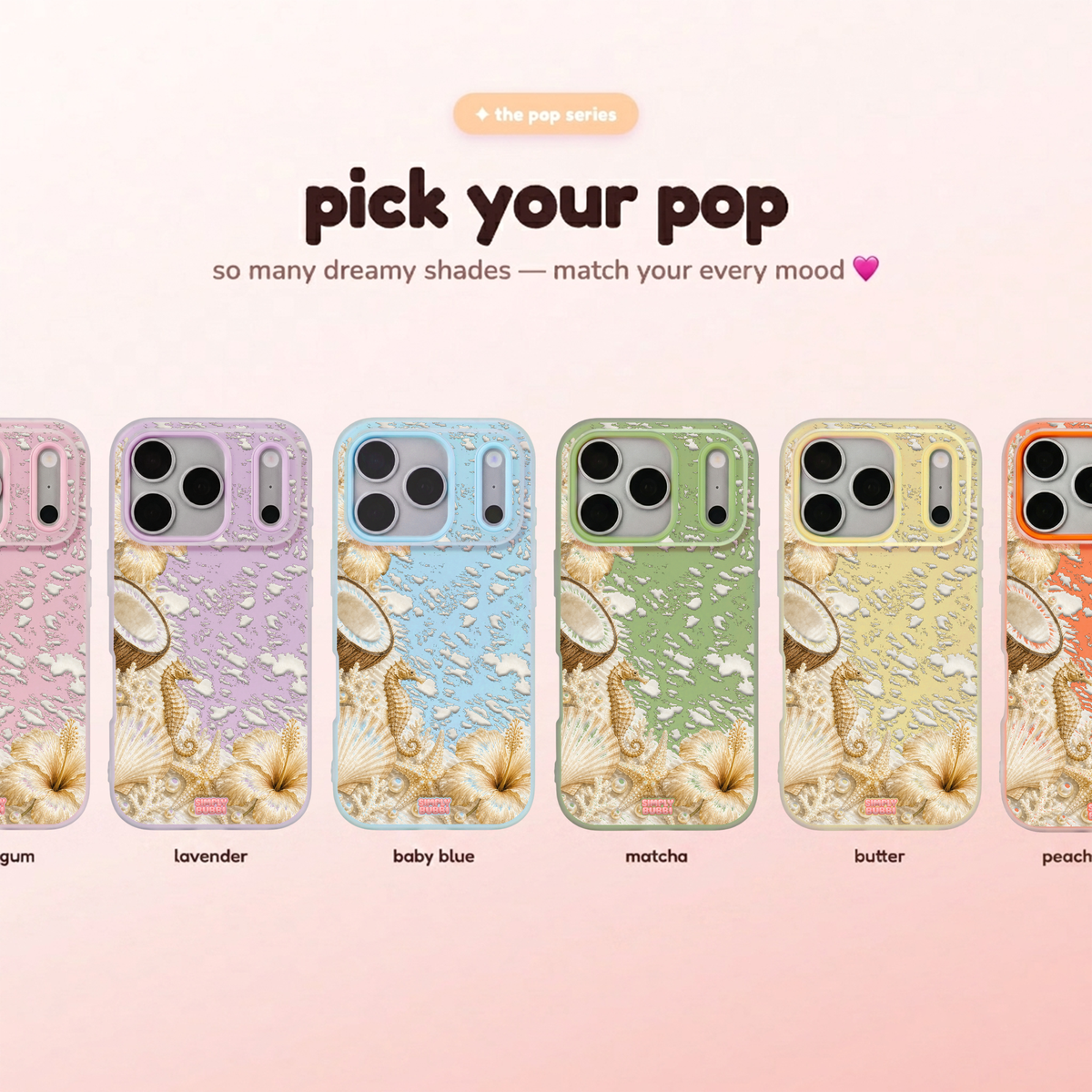 Golden Tide Pop iPhone Case – product view 1