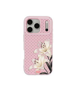 Ivory Lily Pop iPhone Case – Pink