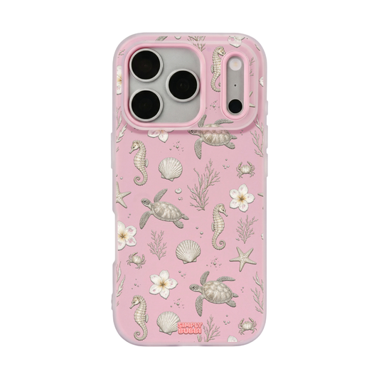 Coastal Sand Pop iPhone Case – Blush color