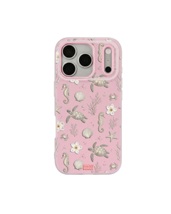 Coastal Sand Pop iPhone Case – Pink