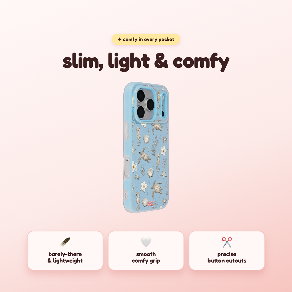 Coastal Sand Pop iPhone Case – product view 4