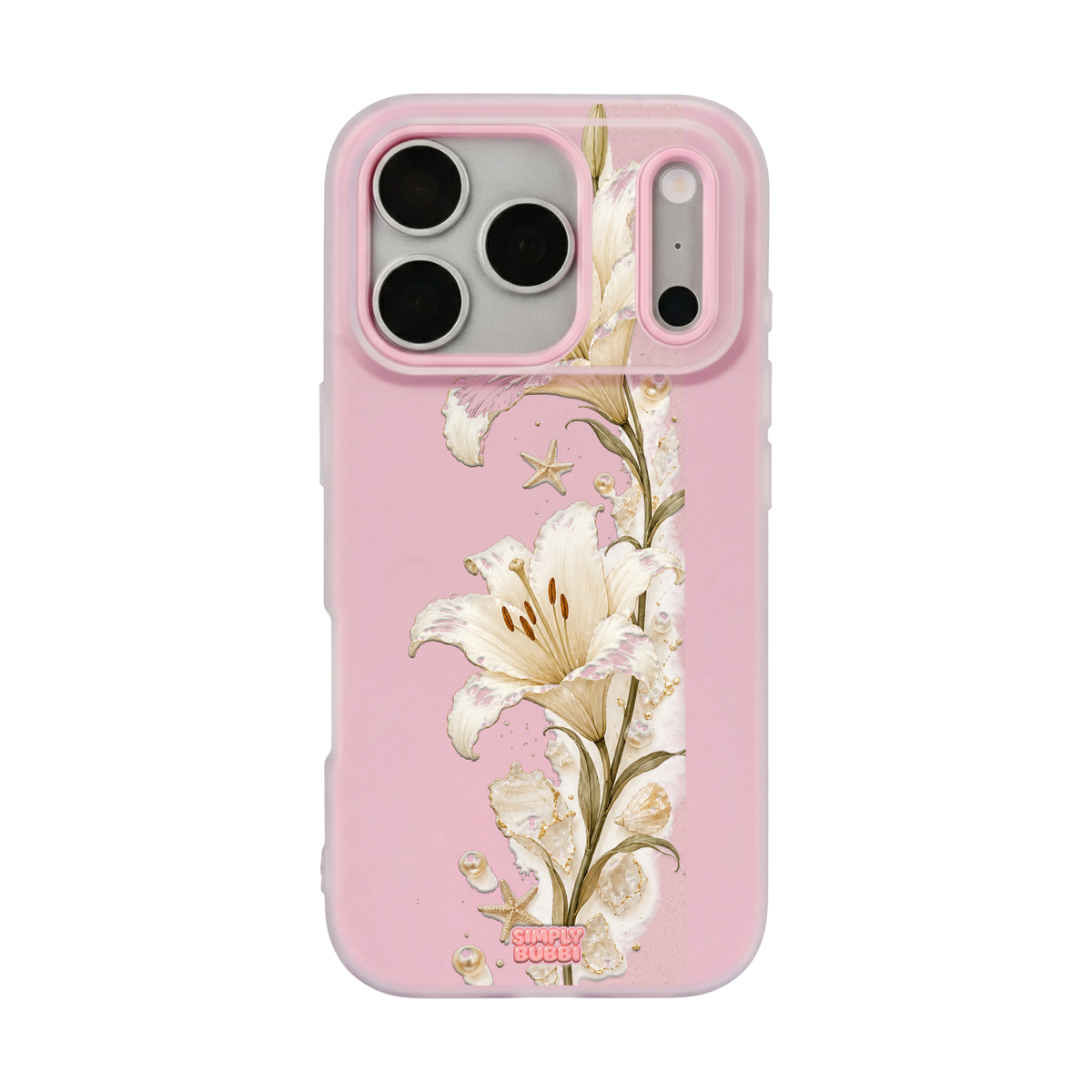 Pearl Shore Pop iPhone Case – Blush color