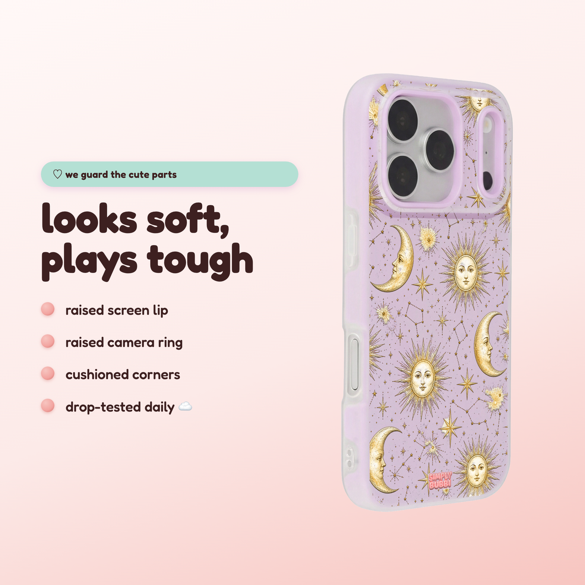 Golden Zodiac Pop iPhone Case – product view 3