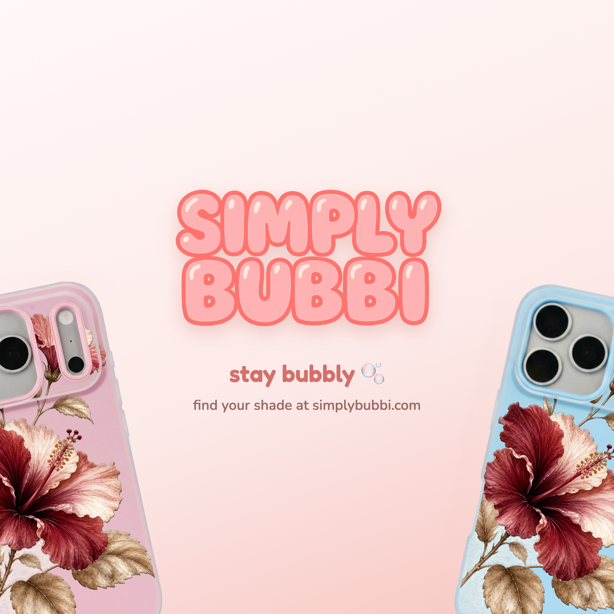 Crimson Hibiscus Pop iPhone Case – product view 6